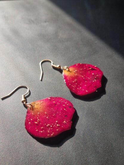 Rose petal Earrings - Image 3